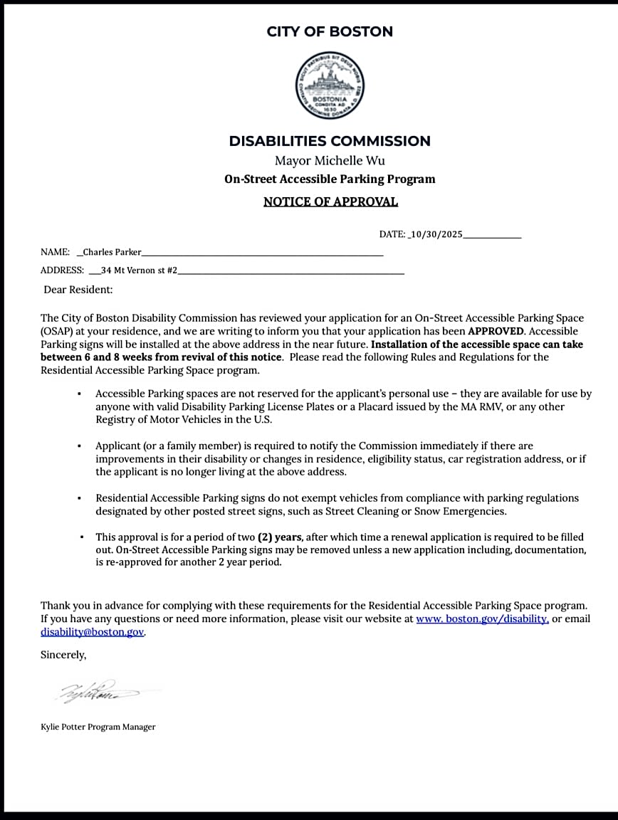 Image submitted with report