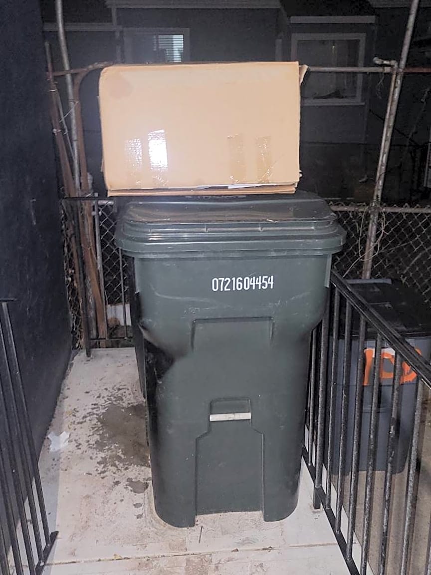 Image submitted with report