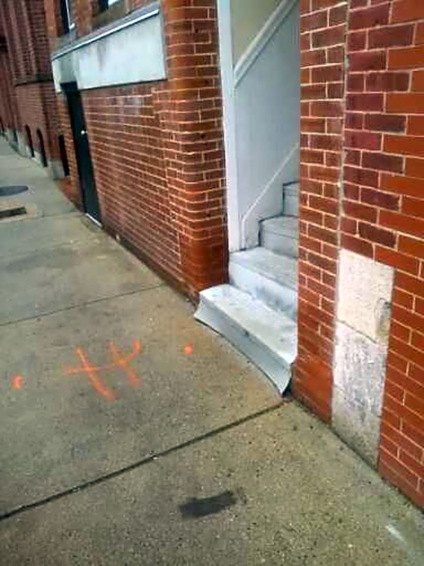 Image submitted with report