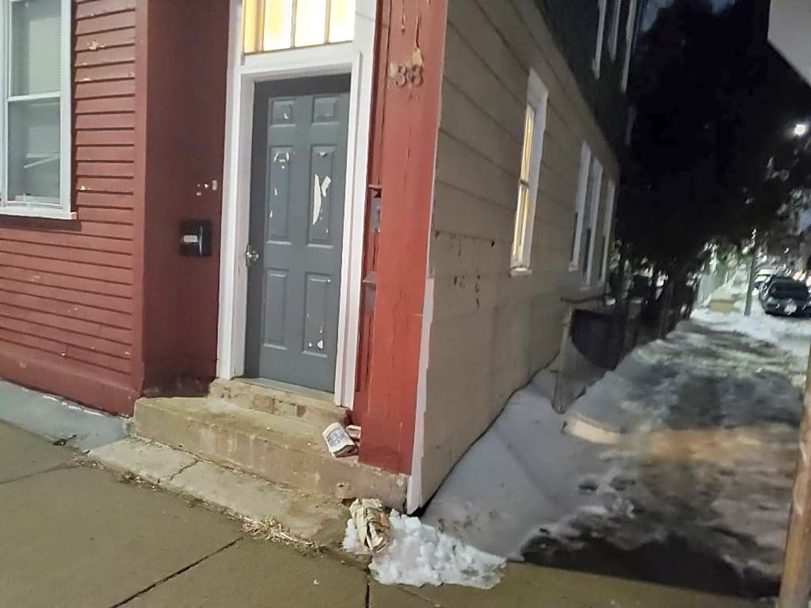 Image submitted with report