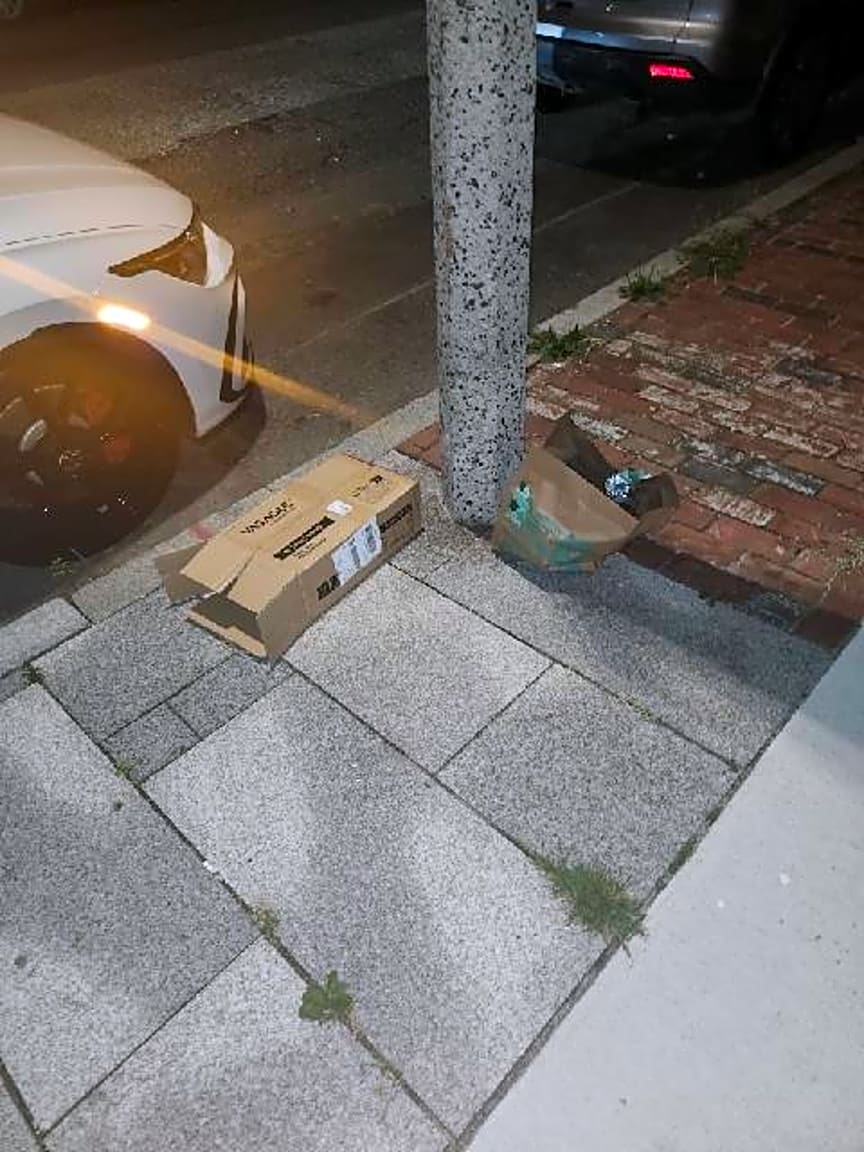 Image submitted with report
