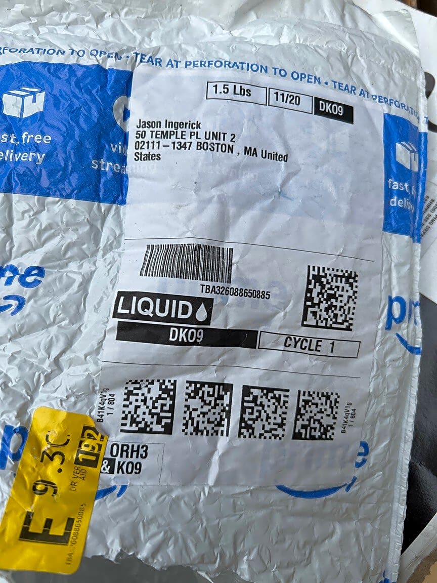 Image submitted with report