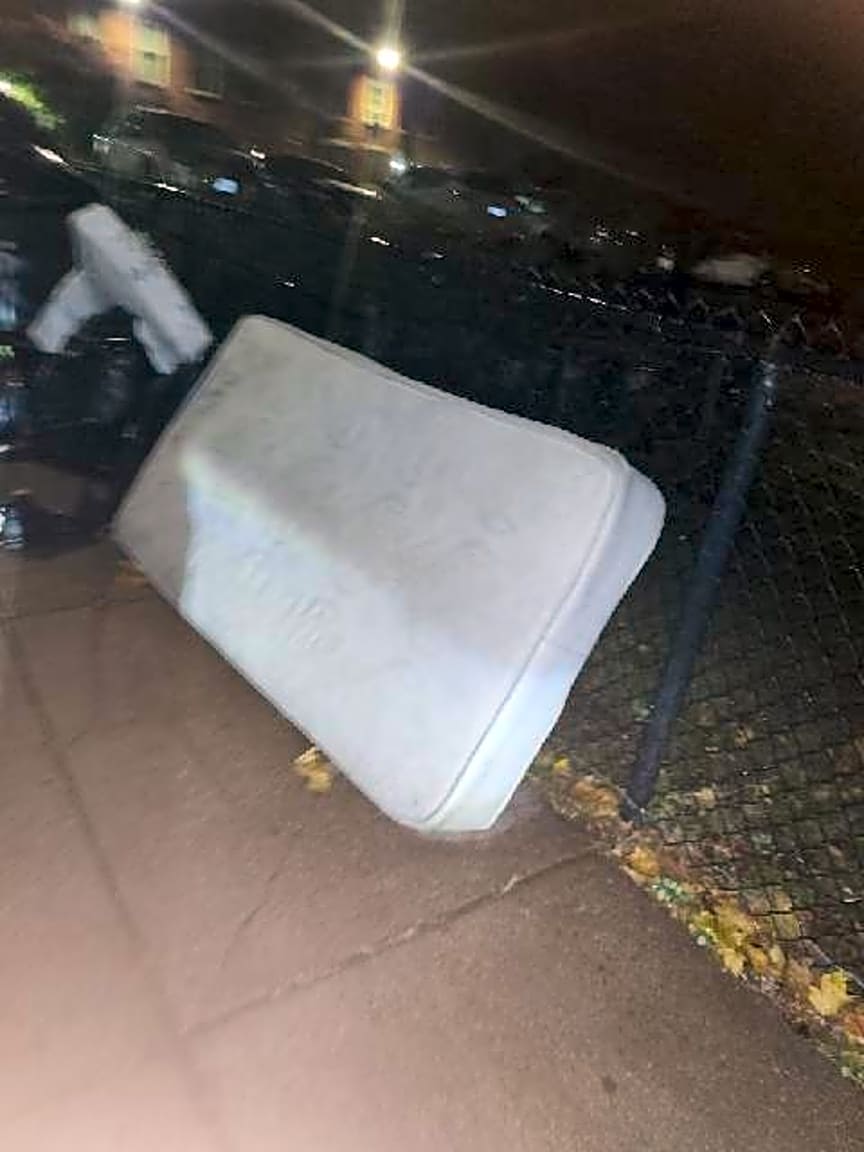 Image submitted with report