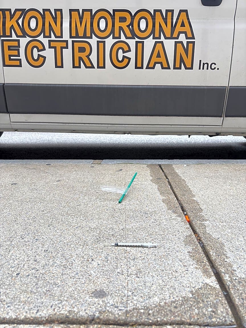 Image submitted with report