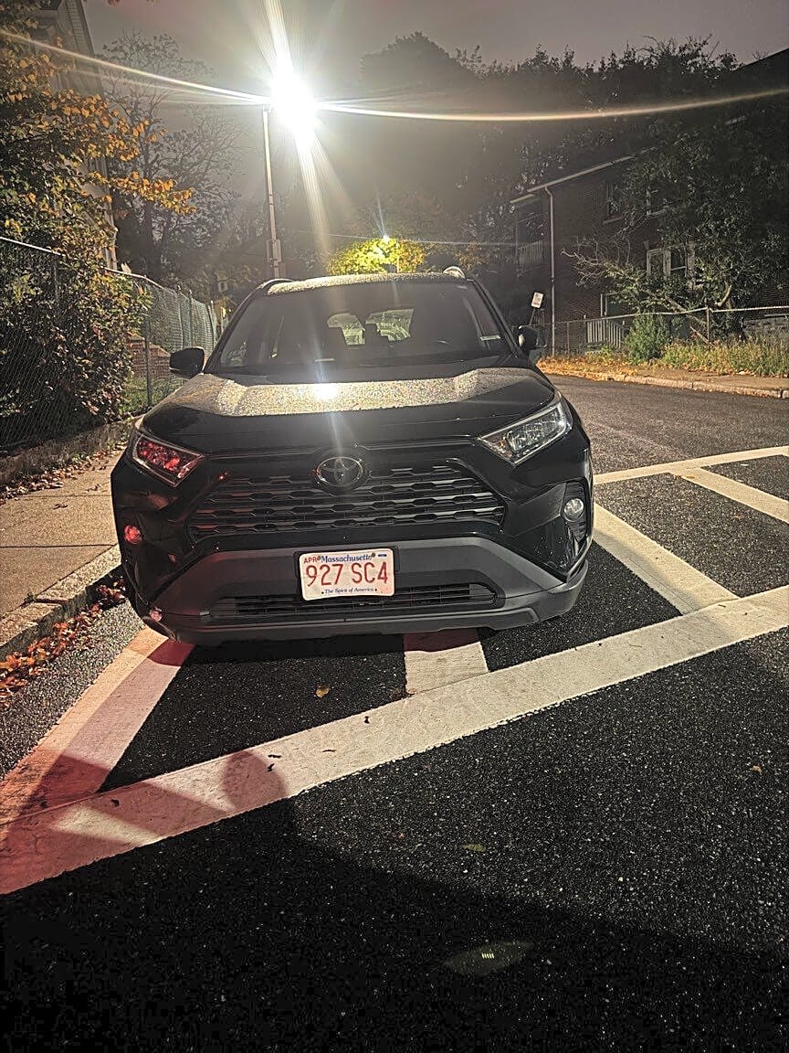 Image submitted with report