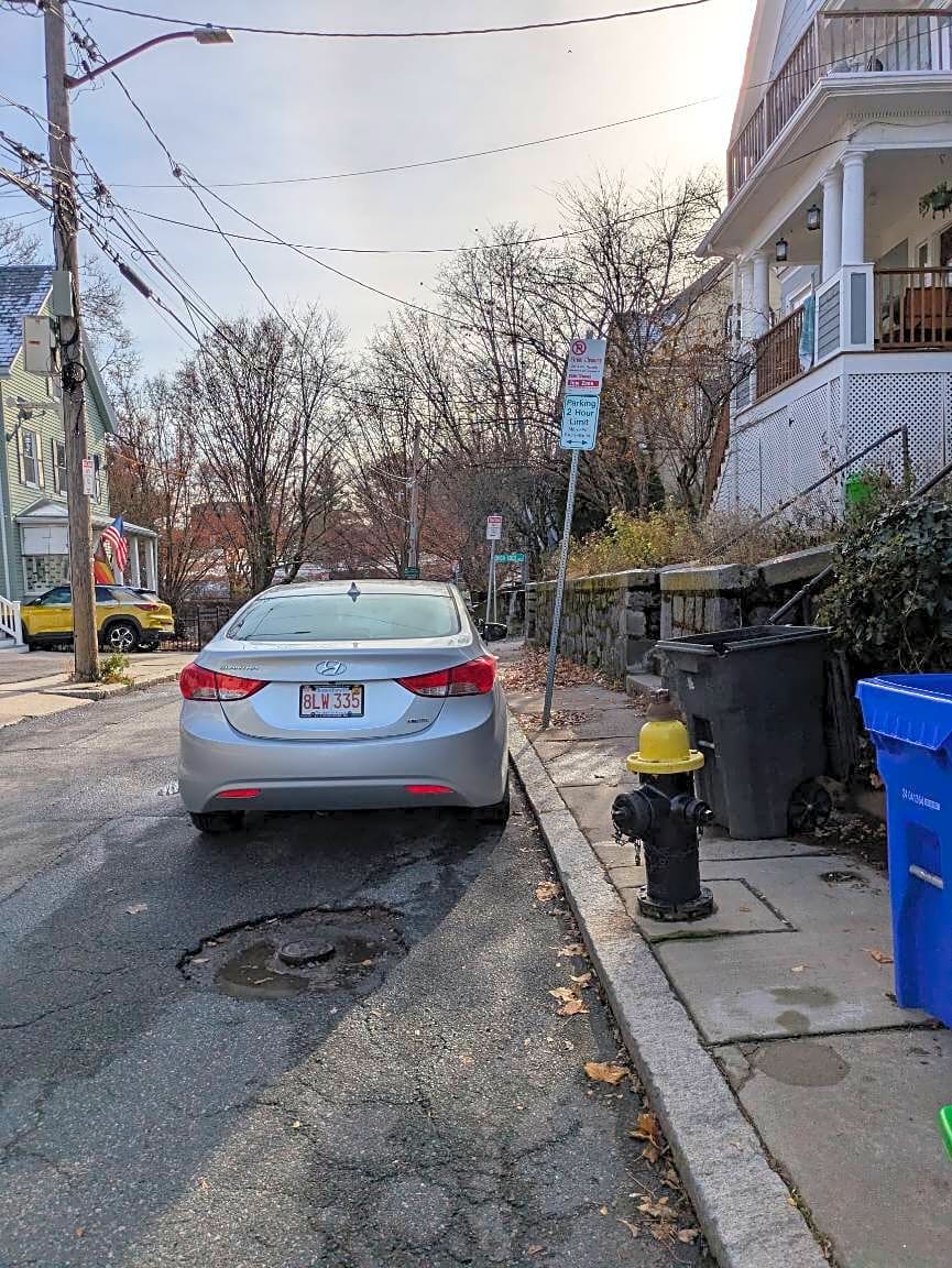 Image submitted with report