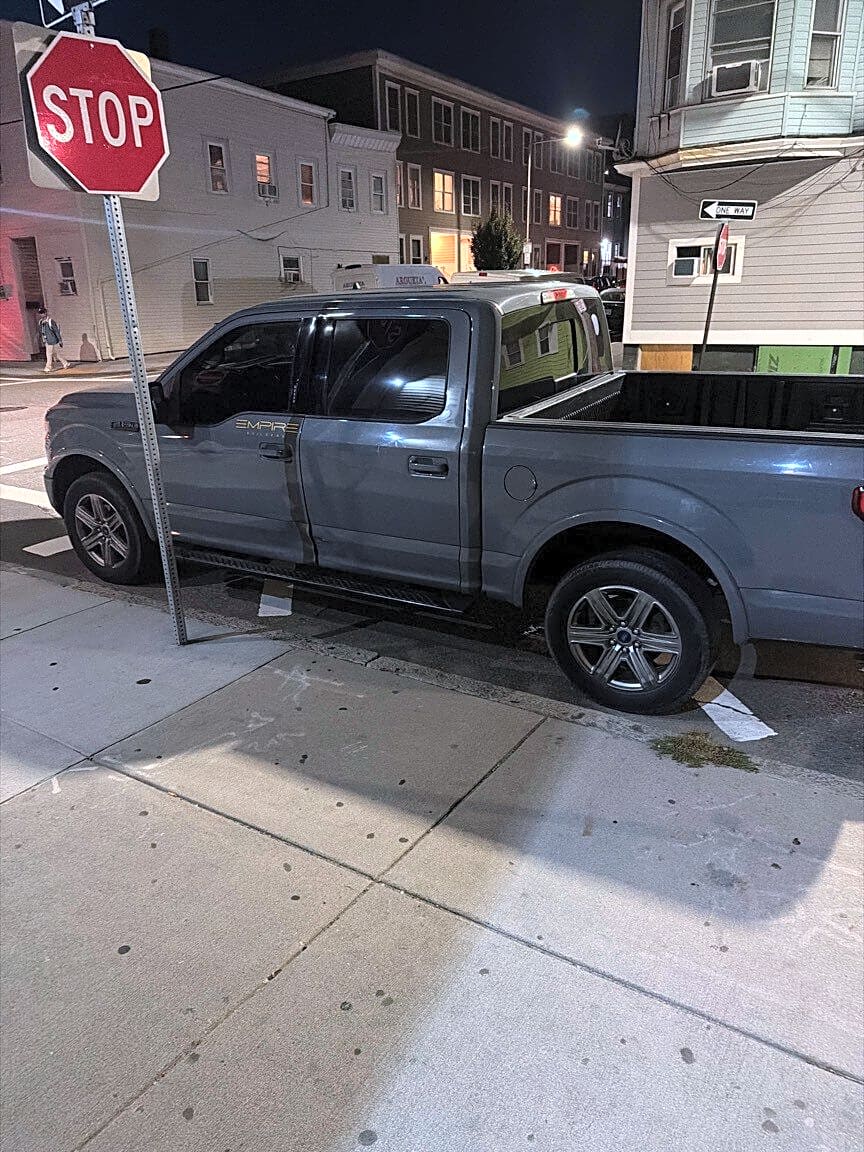 Image submitted with report