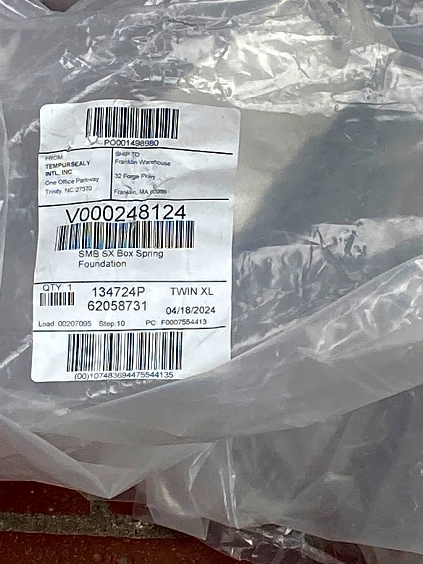 Image submitted with report