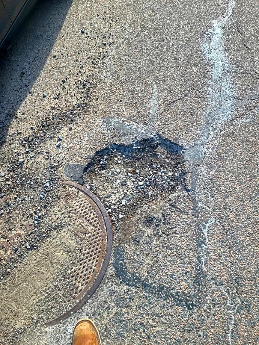 Image submitted with report