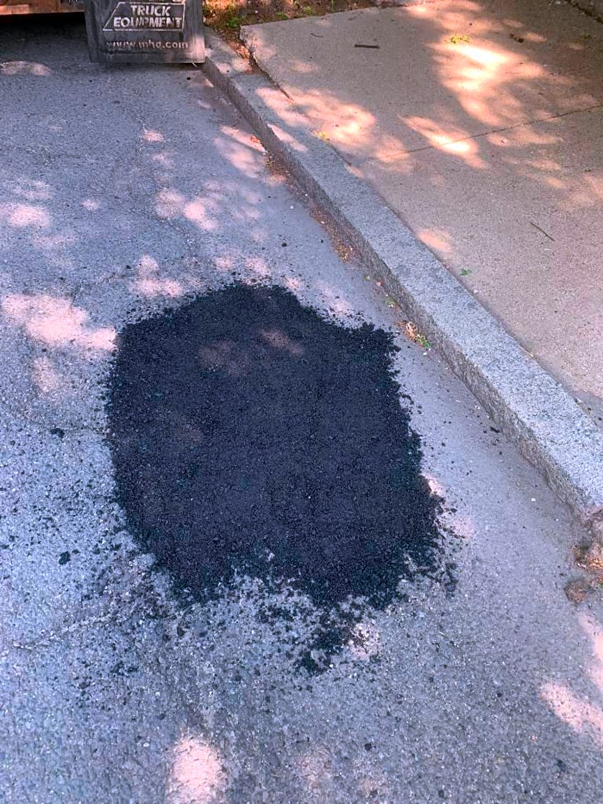 Image submitted with report