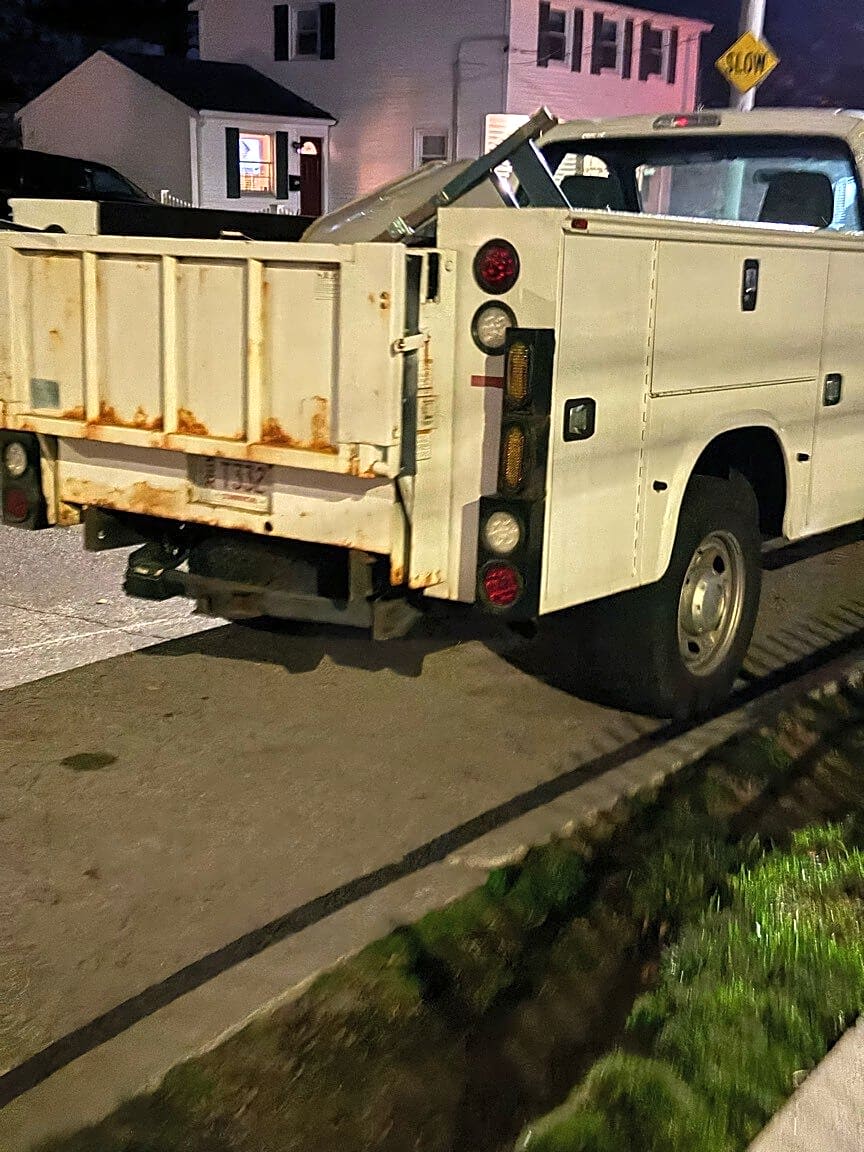 Image submitted with report