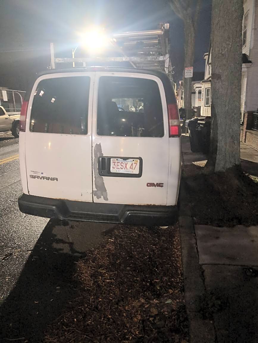 Image submitted with report