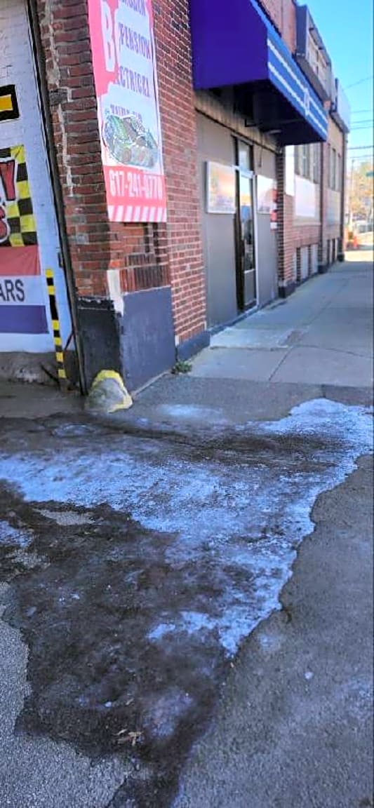 Image submitted with report