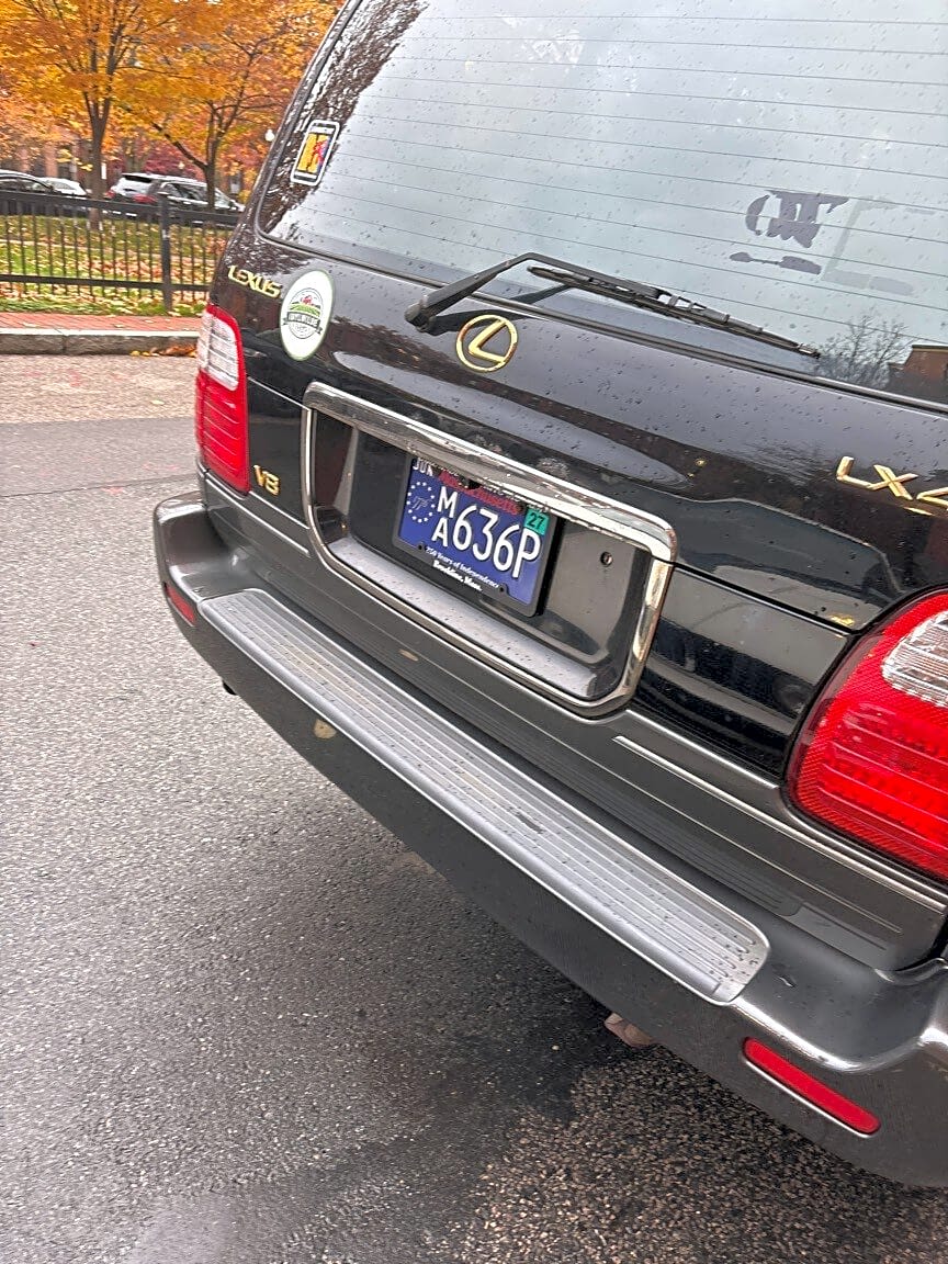 Image submitted with report