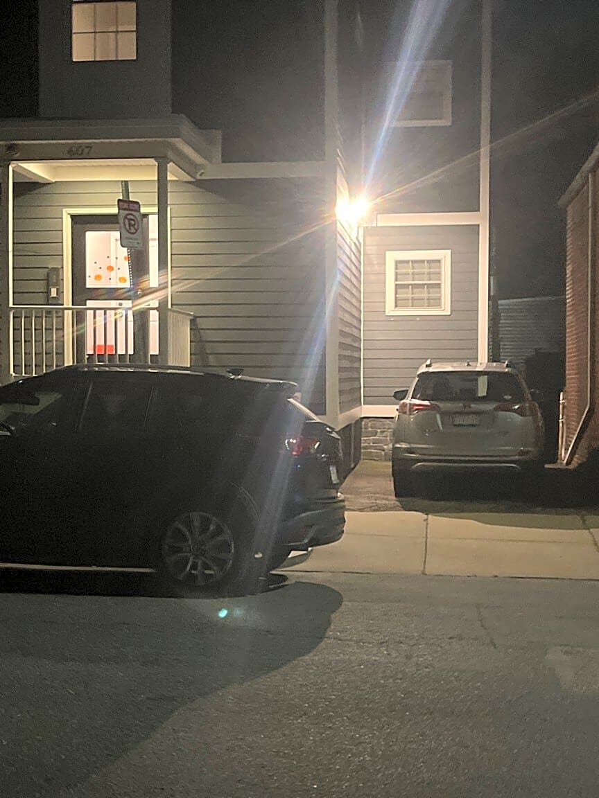 Image submitted with report