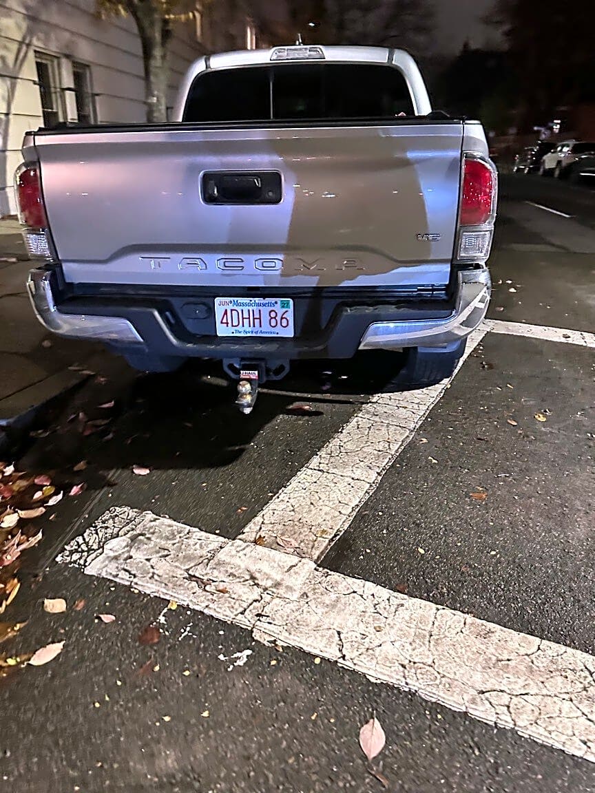 Image submitted with report