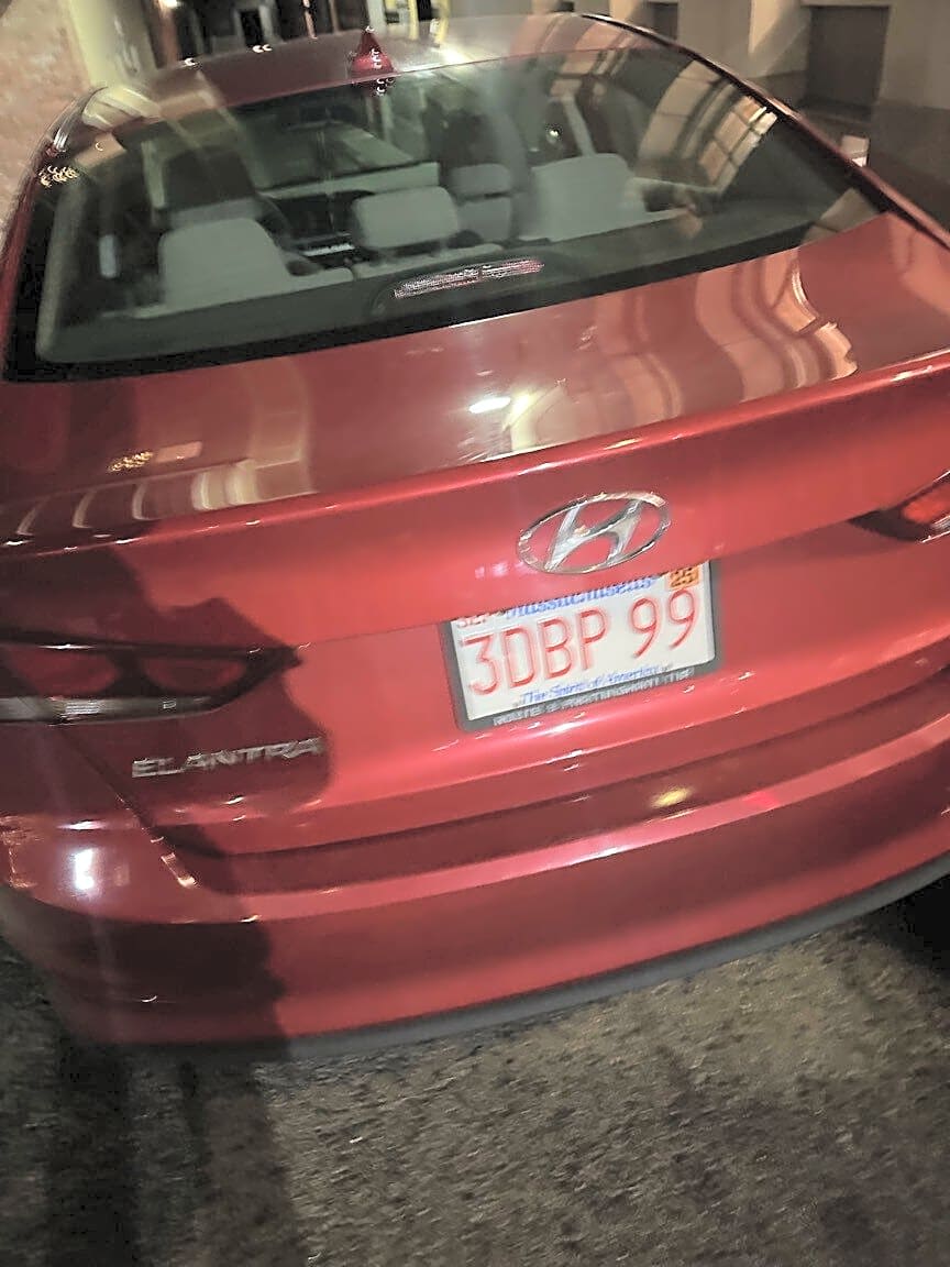 Image submitted with report