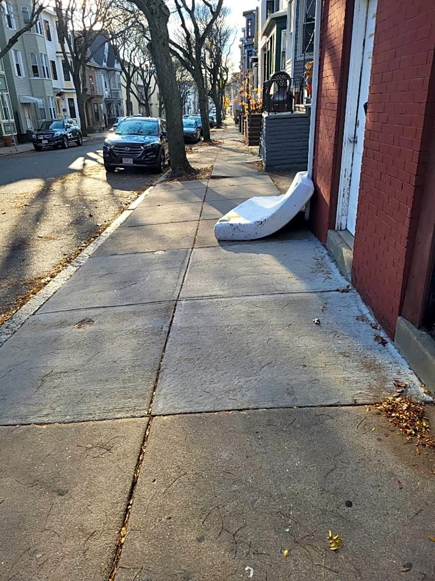 Image submitted with report