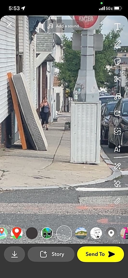 Image submitted with report