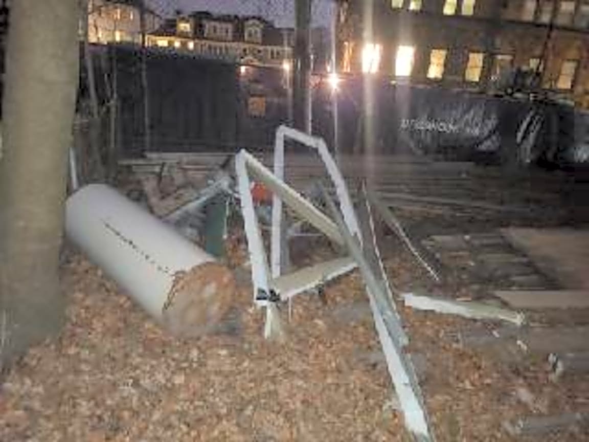 Image submitted with report