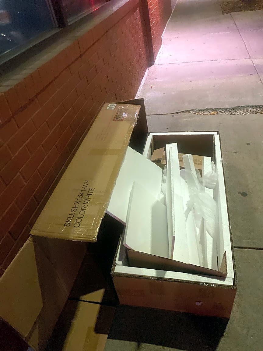Image submitted with report