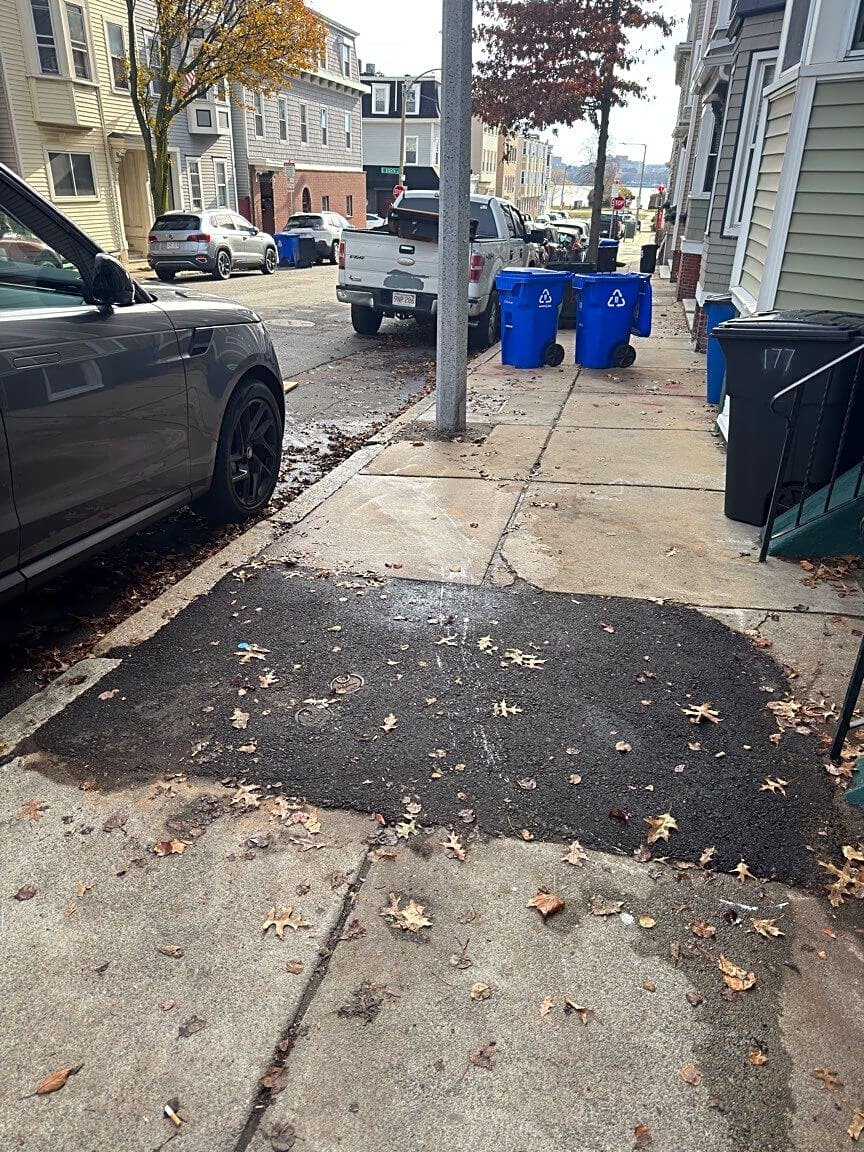 Image submitted with report