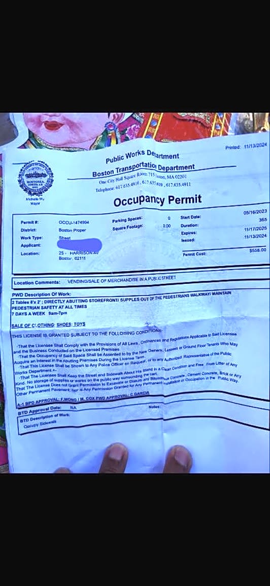 Image submitted with report