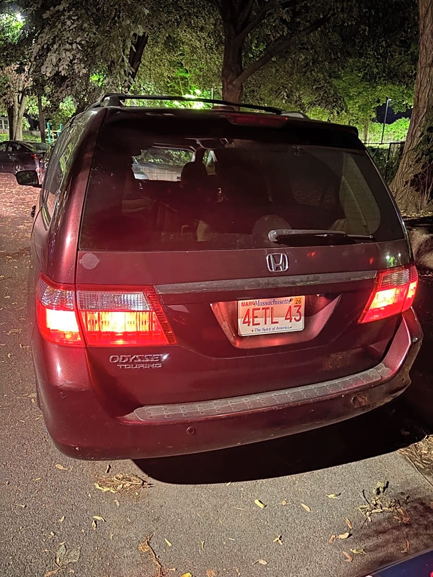 Image submitted with report