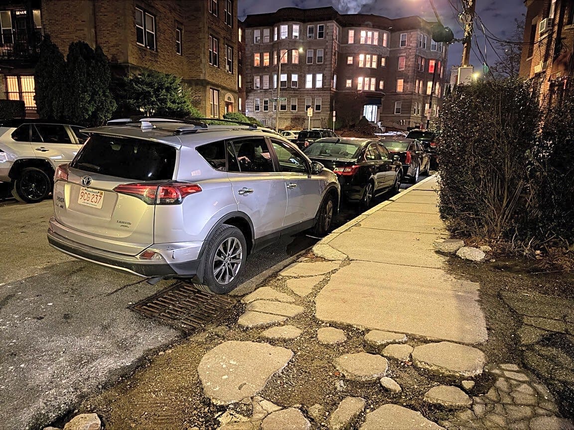 Image submitted with report