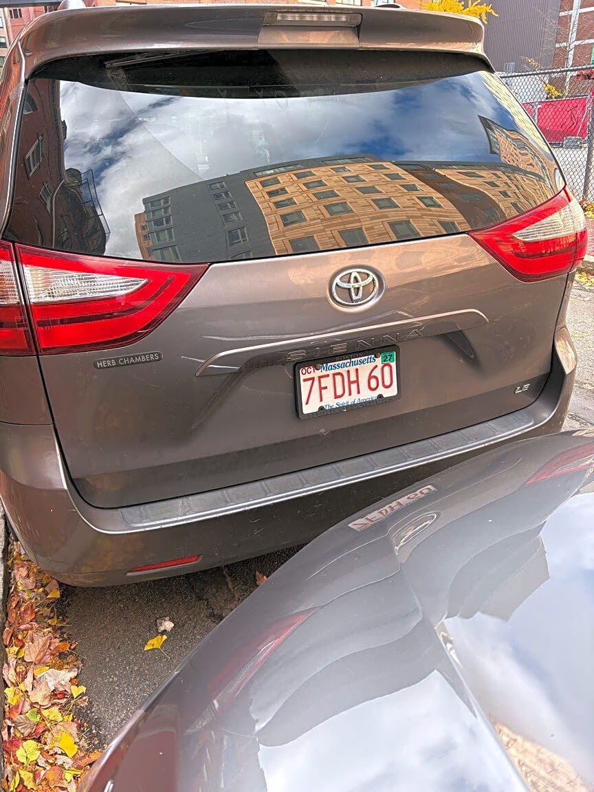 Image submitted with report