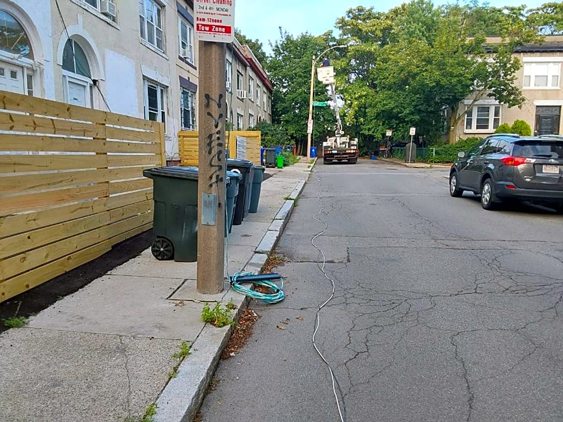 Image submitted with report