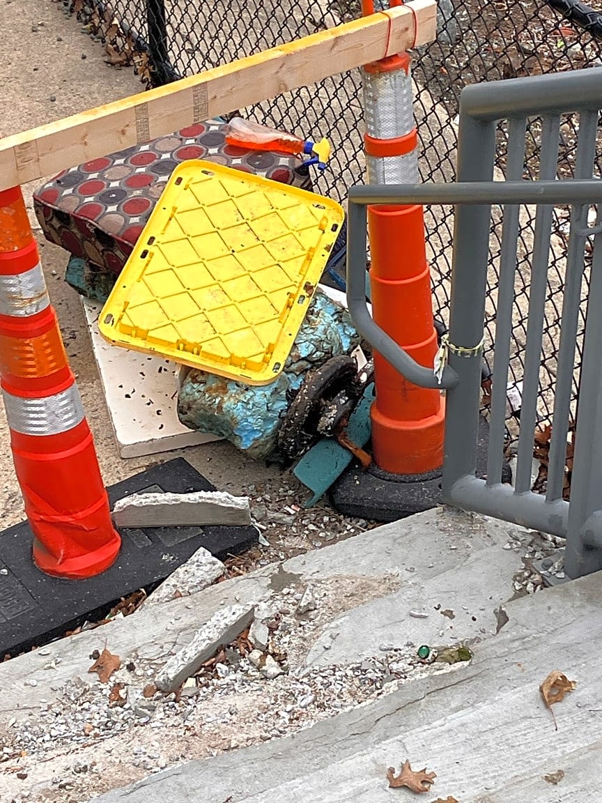Image submitted with report