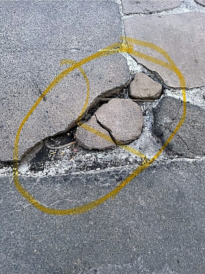 Image submitted with report