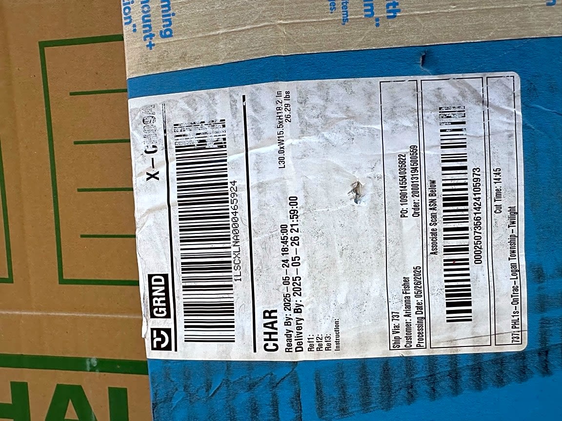 Image submitted with report