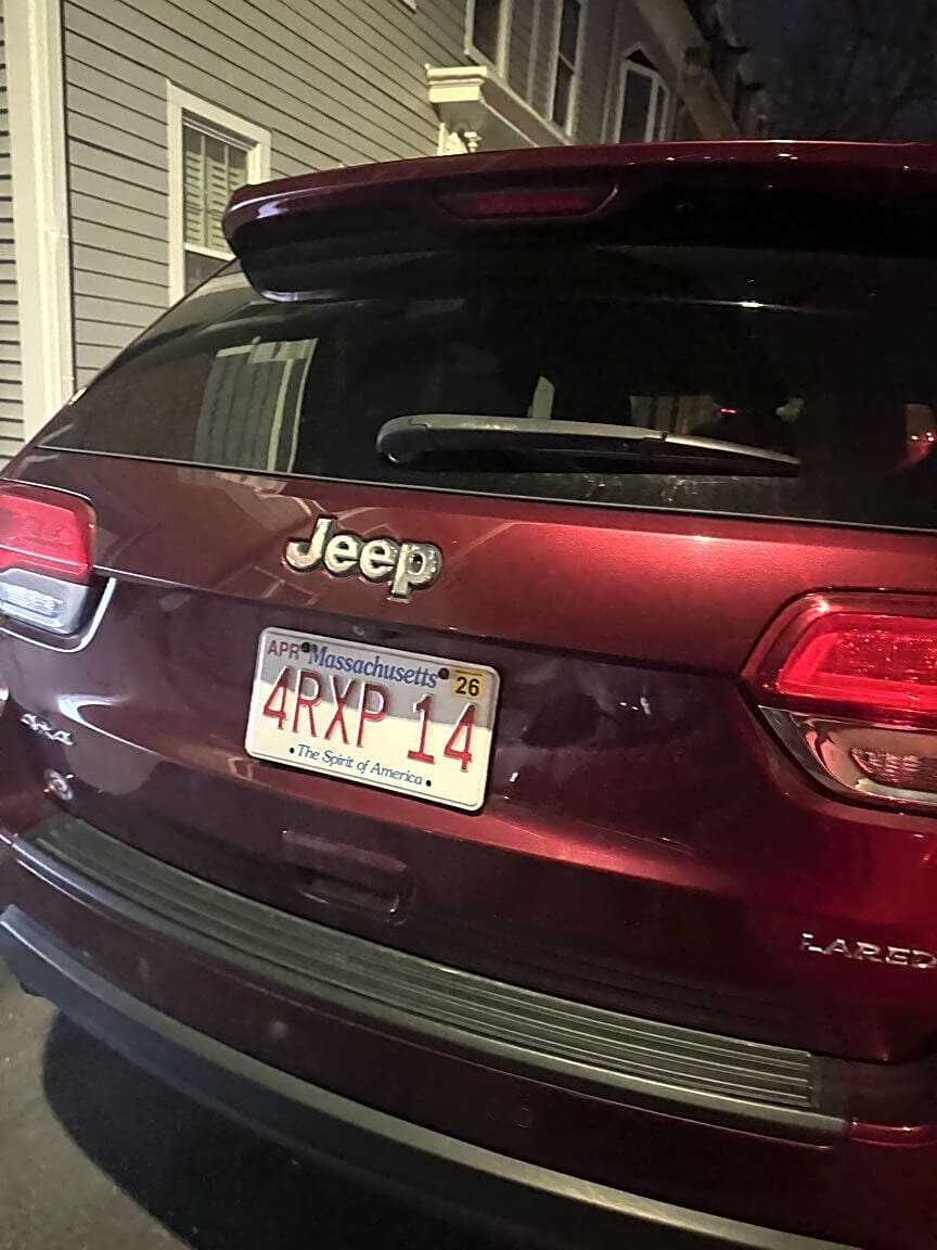 Image submitted with report