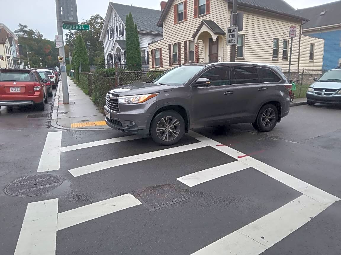 Image submitted with report