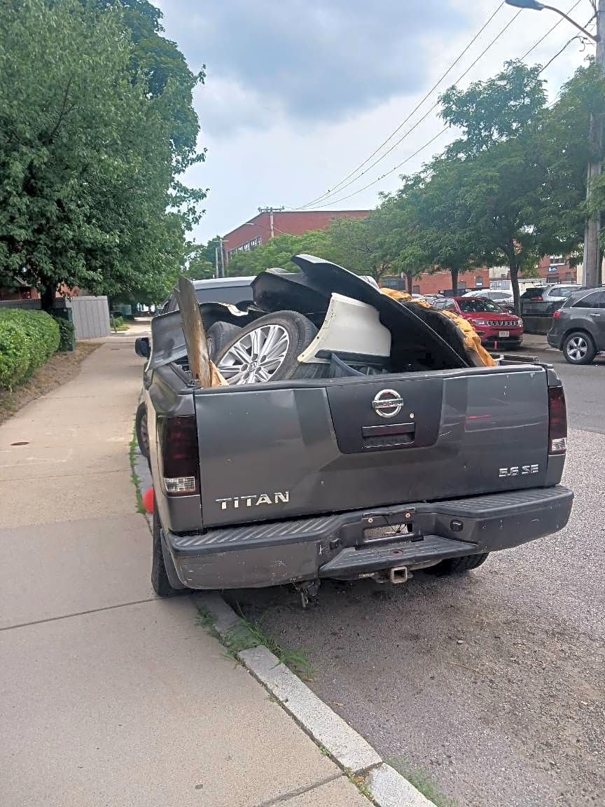 Image submitted with report