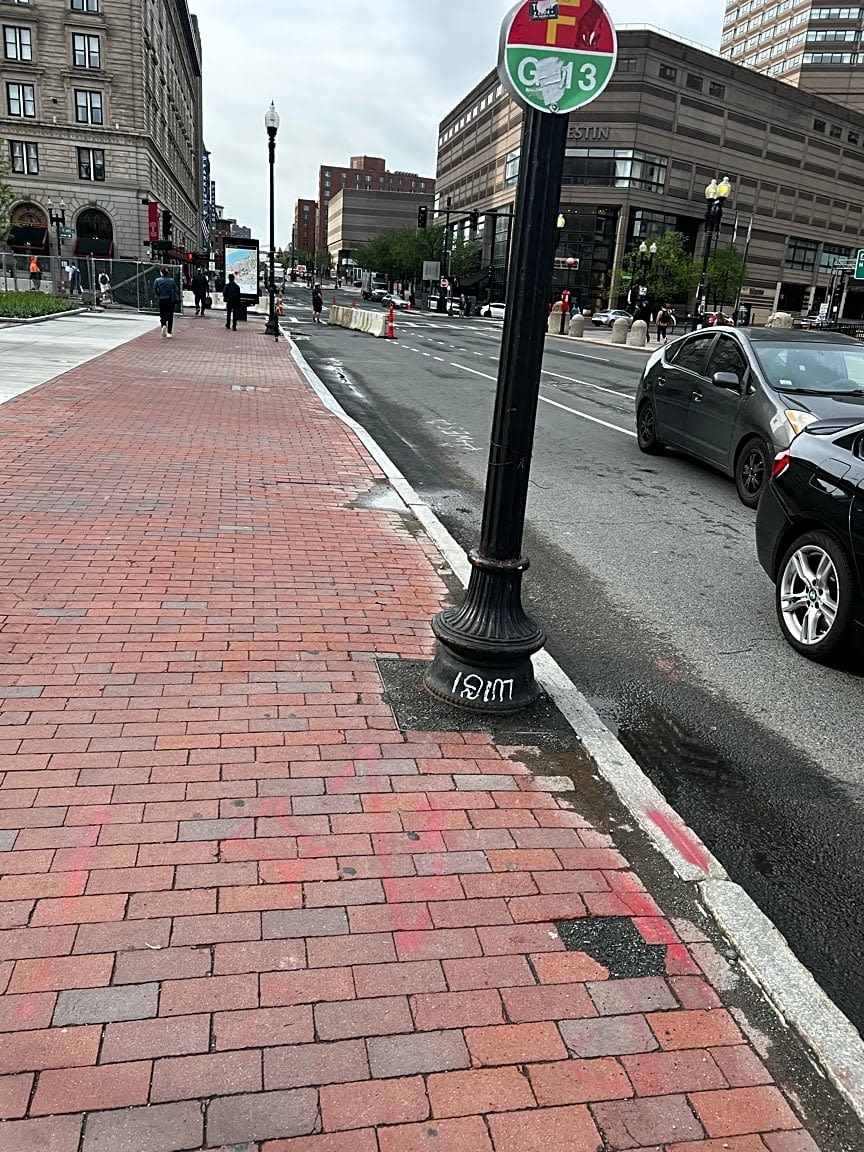 Image submitted with report