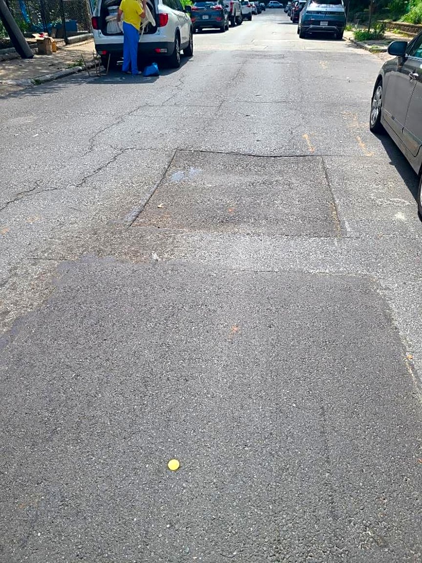Image submitted with report