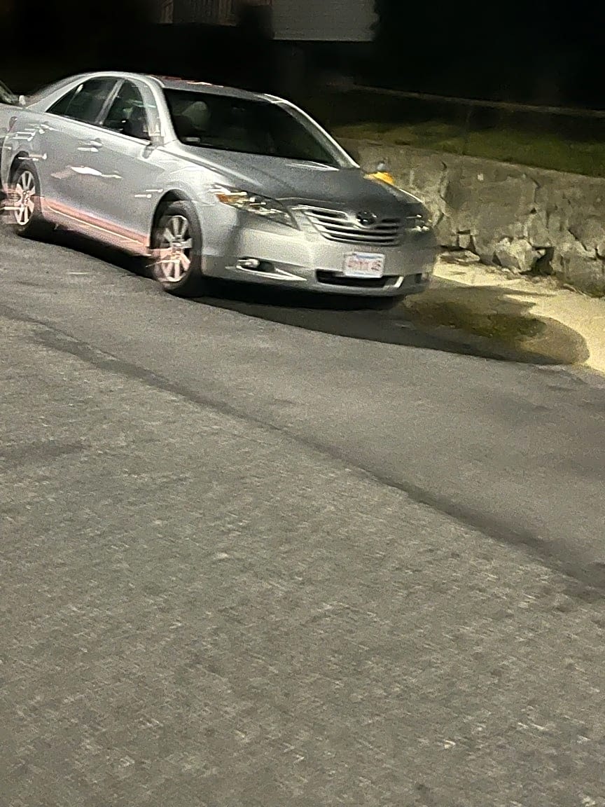 Image submitted with report
