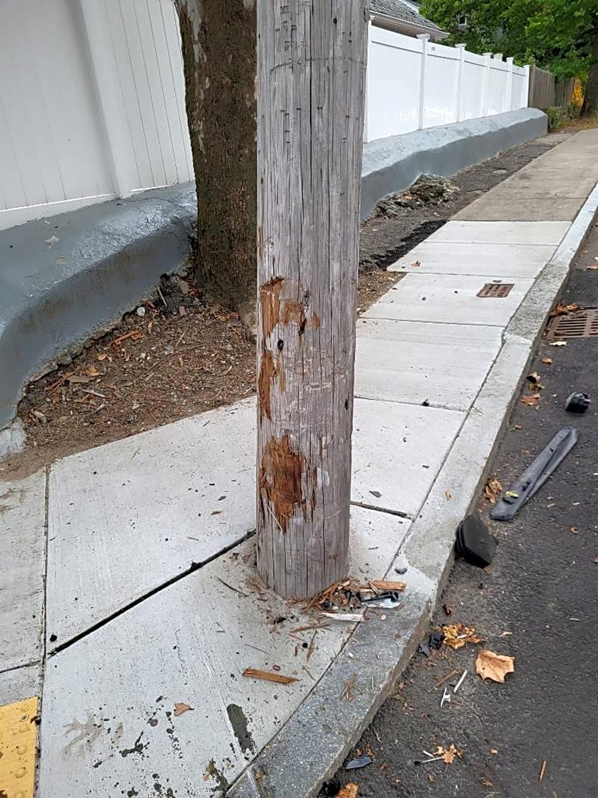 Image submitted with report