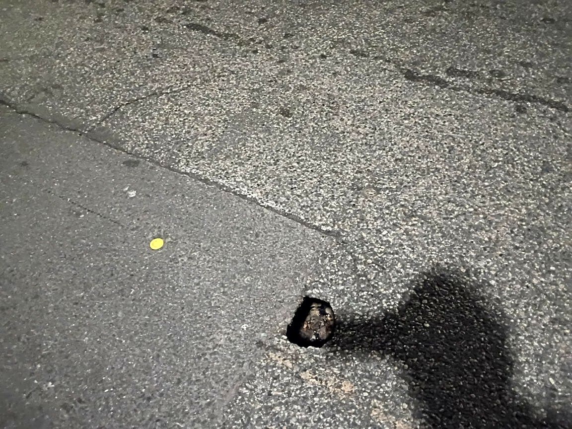 Image submitted with report