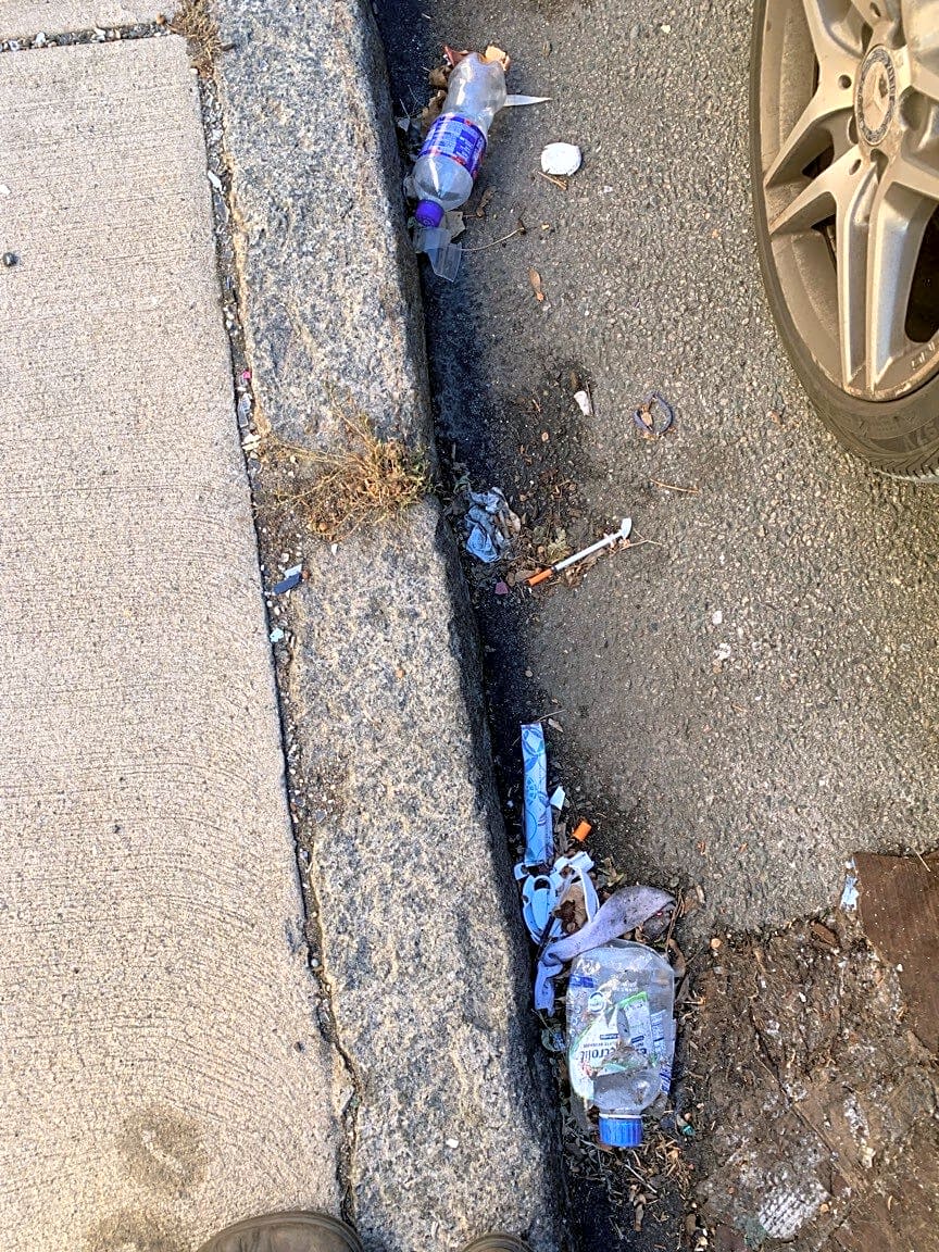 Image submitted with report