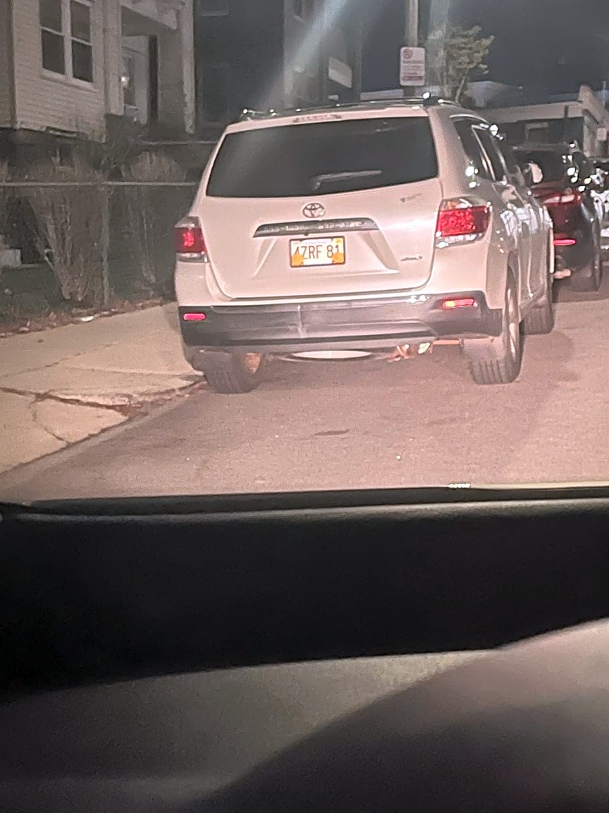 Image submitted with report