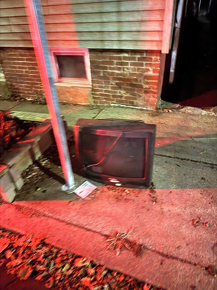 Image submitted with report