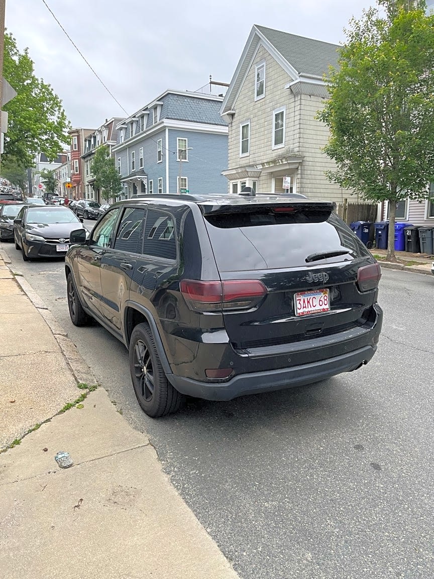 Image submitted with report