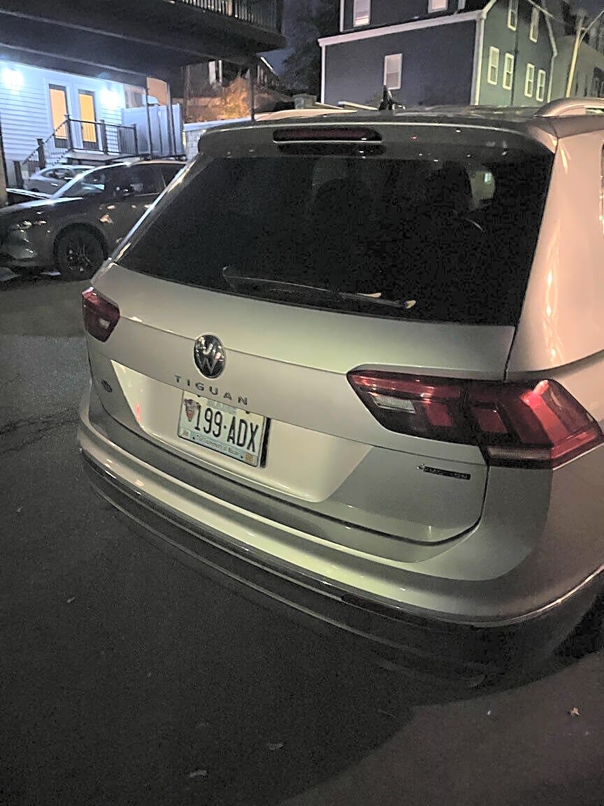 Image submitted with report