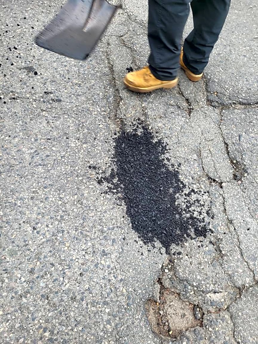 Image submitted with report