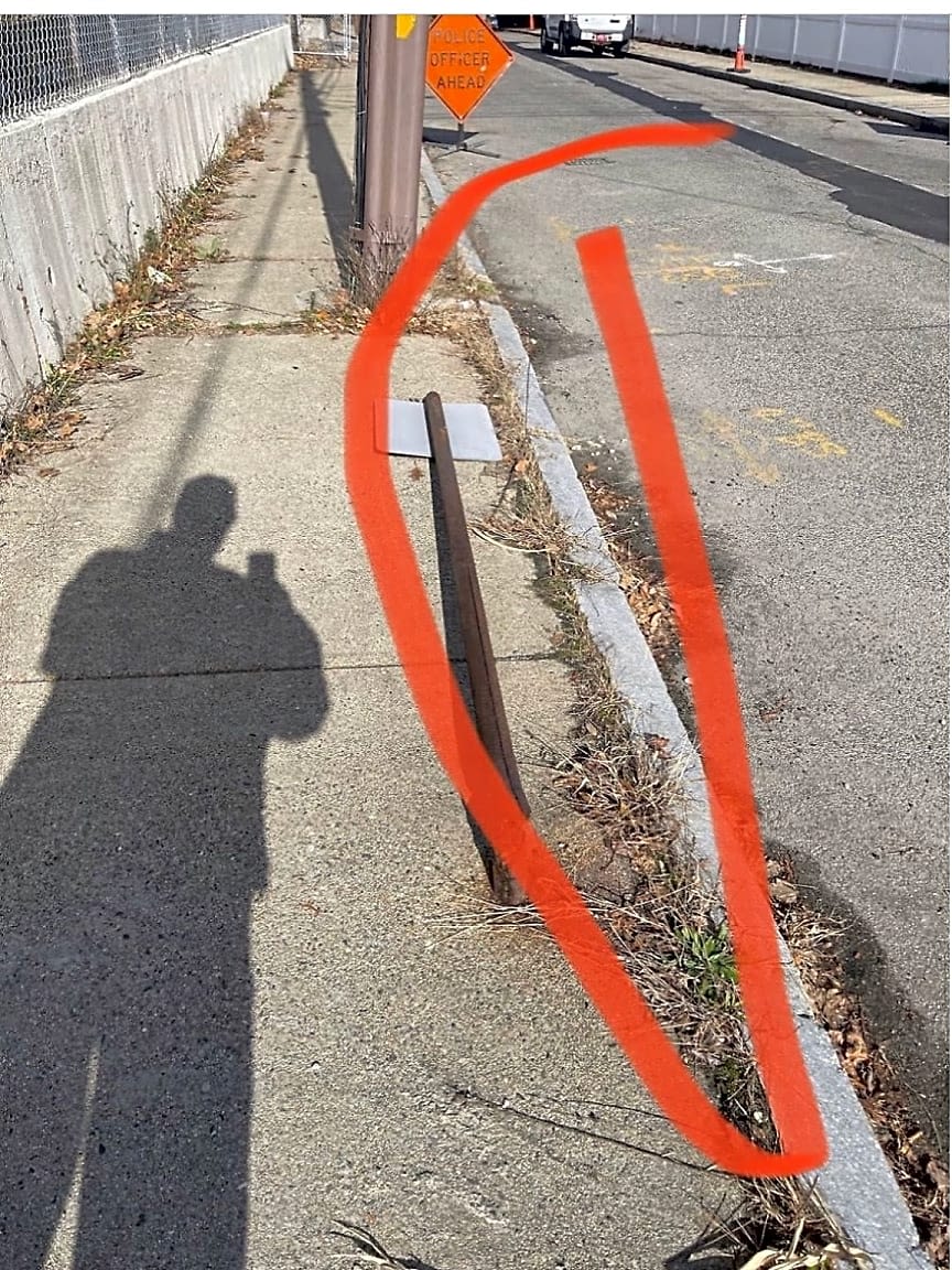 Image submitted with report