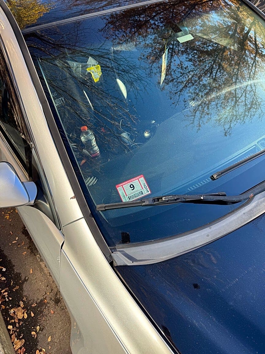 Image submitted with report